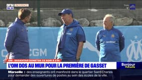 Ligue Europa: l'OM dos au mur pour la première de Gasset face au Shakhtar Donetsk