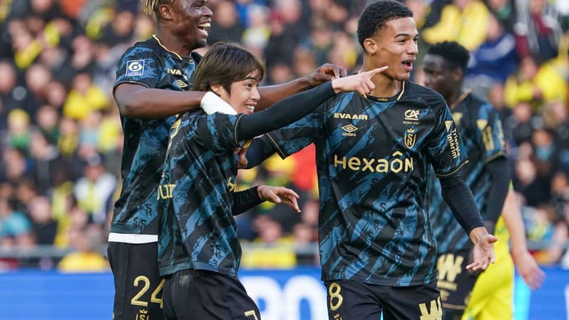 Le Stade de Reims s'impose à Nantes (1-0), le 5 novembre 2023.