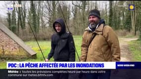 Inondations: les pêcheurs affectés par la pollution des eaux dans le Pas-de-Calais
