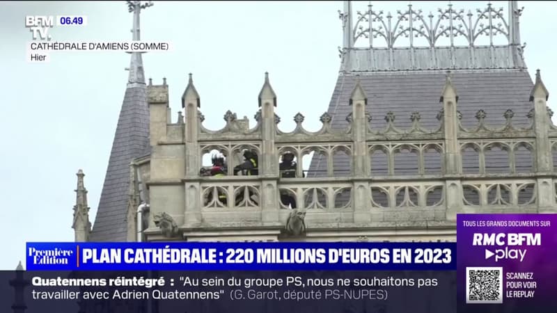 L'État investit 220 millions d'euros en 2023 pour restaurer et sécuriser les cathédrales