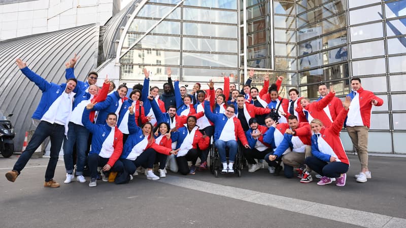 Une trentaine d’athlètes olympiques et paralympiques tricolores étaient réunis