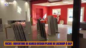 FOCUS : Ouverture de Karelo Design, Plaine de Lachaup à Gap