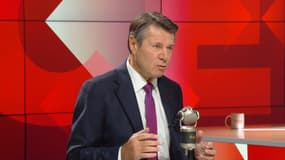 Le maire de Nice Chritian Estrosi (Horizons), le 9 septembre 2024 sur BFMTV.