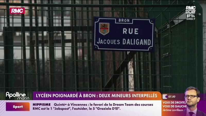 Lycéen poignardé à Bron : deux mineurs interpellés