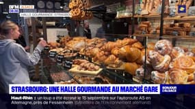 Strasbourg: une halle gourmande au marché gare