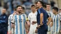 Lionel Messi et Lionel Scaloni à la Coupe du monde