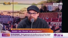 Ouigo: "On arrive un peu au bout du modèle", constate Axel Persson, secrétaire général du syndicat CGT Cheminots de Trappes et Rambouillet