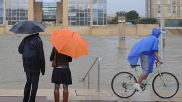 Le déluge lundi à Montpellier.