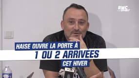 RC Lens / Mercato : Haise ouvre la porte à une ou deux arrivées cet hiver