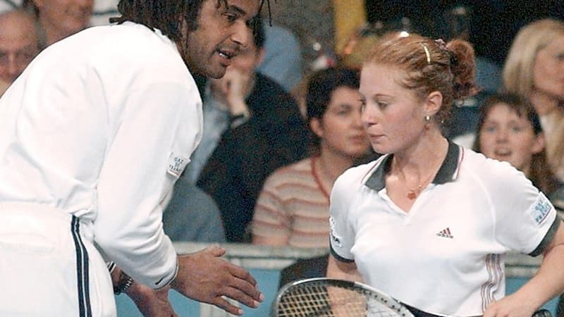 Sarah Pitkowski avec Yannick Noah