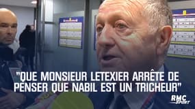 Aulas : "Que Monsieur Letexier arrête de penser que Nabil (Fekir) est un tricheur"