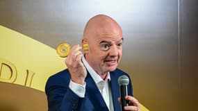 Le président de la Fifa Gianni Infantino le 10 juin 2025