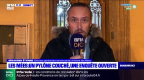 Effondrement d'un pylône aux Mées: "les maisons individuelles sont toutes alimentées" ce mercredi soir