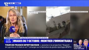 Film sur les attaques du 7 octobre à l'Assemblée: "un moment très éprouvant" pour la députée Renaissance Constance Le Grip