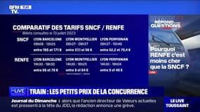Pourquoi la RENFE est moins chère que la SNCF ? BFMTV répond à vos questions