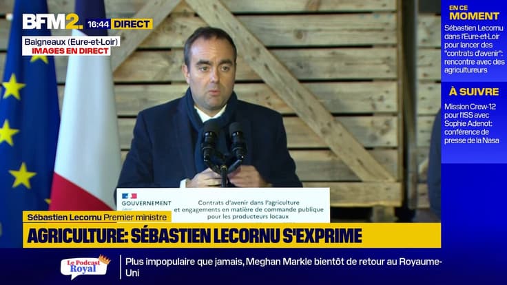 Sébastien Lecornu déplore l'absence d'informations sur l'origine des aliments servis dans les cantines gérées par l'État