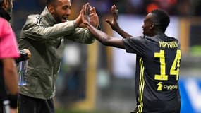 Mehdi Benatia et Blaise Matuidi