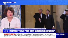 Macron/Trump : "pas dans une logique guerrière" - 22/02