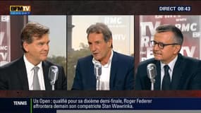 Arnaud Montebourg et Yves Jégo face à Jean-Jacques Bourdin en direct