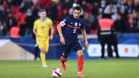 Wissam Ben Yedder avec les Bleus, en 2022.