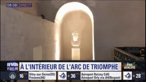 L'Arc de Triomphe rouvre au public, découvrez l'intérieur du monument