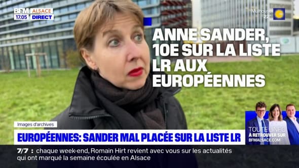 Élections européennes: la députée alsacienne Anne Sander, 10e sur la liste de François-Xavier Bellamy