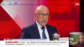 Éric Ciotti à propos de la présidentielle de 2027: "Il n'y aura pas de compétition [chez LR], il y aura une ligne claire, des idées et une incarnation"