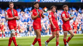Les joueurs du Stade Toulousain.