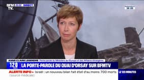 Une Française est morte en Israël : "Nous sommes en contact avec sa famille, pour lui apporter le soutien nécessaire"déclare Anne-Claire Legendre, porte-parole du Quai d'Orsay