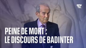 Le discours de Robert Badinter pour le 40e anniversaire de l'abolition de la peine de mort