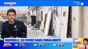 Marseille : ils vivent dans l'insalubrité