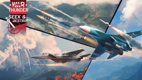 L'image de l'explosion de Challenger dans un artwork du jeu War Thunder