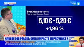 BFM Marseille et Vous: le point sur la hausse des prix des péages