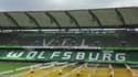 Le stade de Wolfsburg en pleine tempête