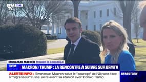 "Très amical comme toujours": Emmanuel Macron s'exprime à la sortie de la visioconférence du G7 à la Maison Blanche