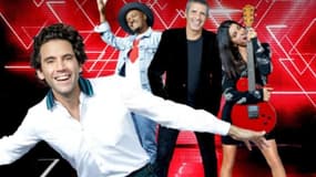 Les 4 coachs de "The Voice"