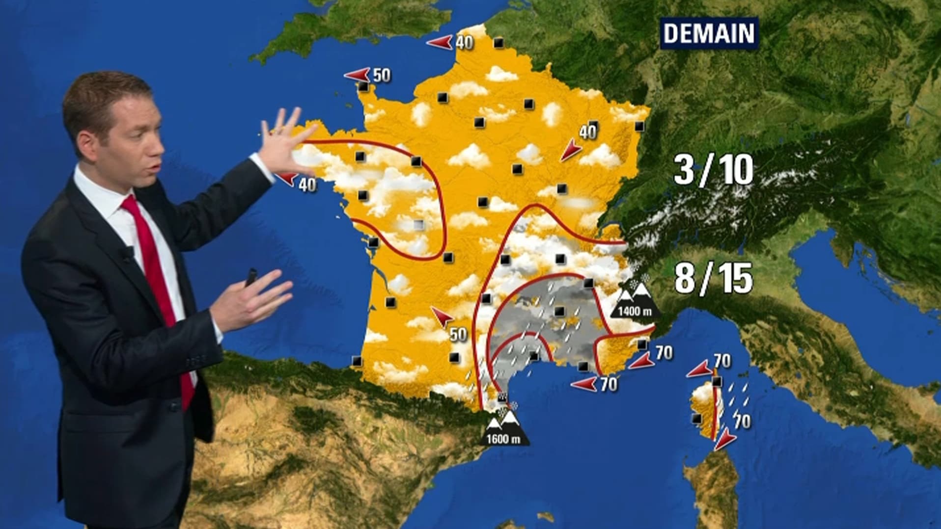 La météo du samedi 17 novembre. La météo du samedi 17 novembre.