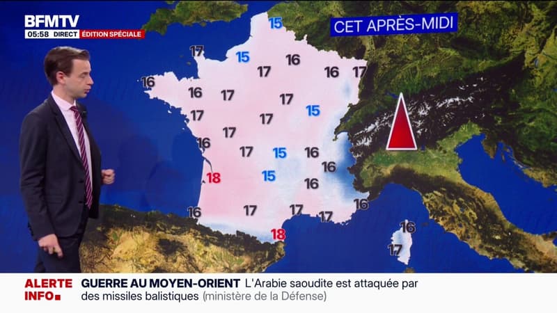 Un temps nuageux en Bretagne et des éclaircies sur la plupart du territoire ce lundi
