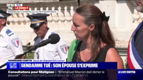 "La France a tué mon mari": la veuve du gendarme tué à Mougins s'exprime