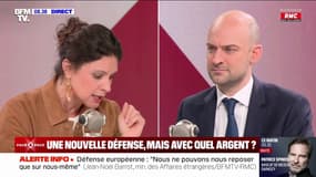 Défense européenne: "Nous ne pouvons nous reposer que sur nous-mêmes", indique le ministre des Affaires étrangères Jean-Noël Barrot