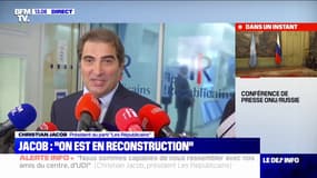 Christian Jacob sur l'avenir de LR: "Il y aura un débat au lendemain des législatives"