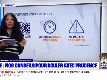 L'Île-de-France sous la neige : Patience, vigilance et prudence !