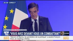 "J'ai pu faire des erreurs, mais qui n'en fait pas?", demande François Fillon