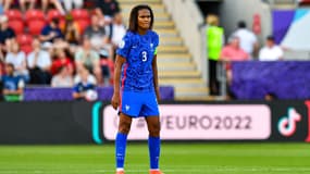 Wendie Renard face à l'Italie, le 10 juillet 2022.