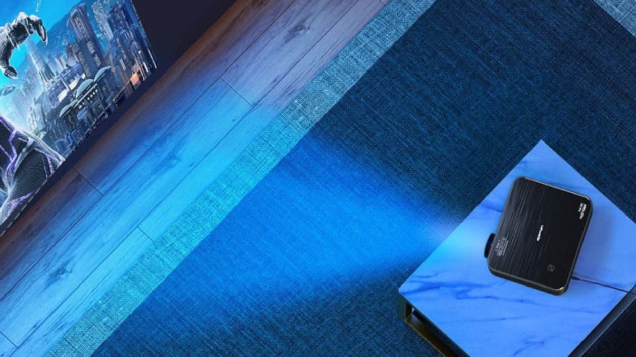 Le vidéoprojecteur n'a pas peur du noir