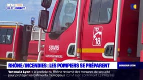 Les pompiers du Rhône se préparent à affronter les feux de forêt de l'été