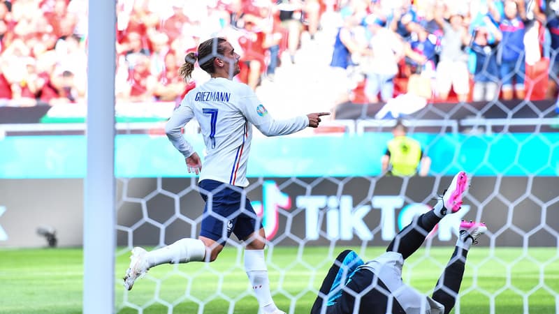 Hongrie-France: L'égalisation de Griezmann soulage les Bleus