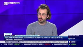Reforestation : avec ses drones, Morfo peut planter jusqu'à 180 capsules par minute - 04/01