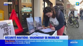 Vaugneray: les habitants se mobilisent pour la sécurité routière