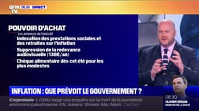 Inflation: ce que prévoit le gouvernement pour préserver le pouvoir d'achat